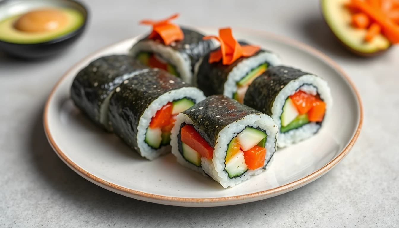 Vegan Sushi Rolls
