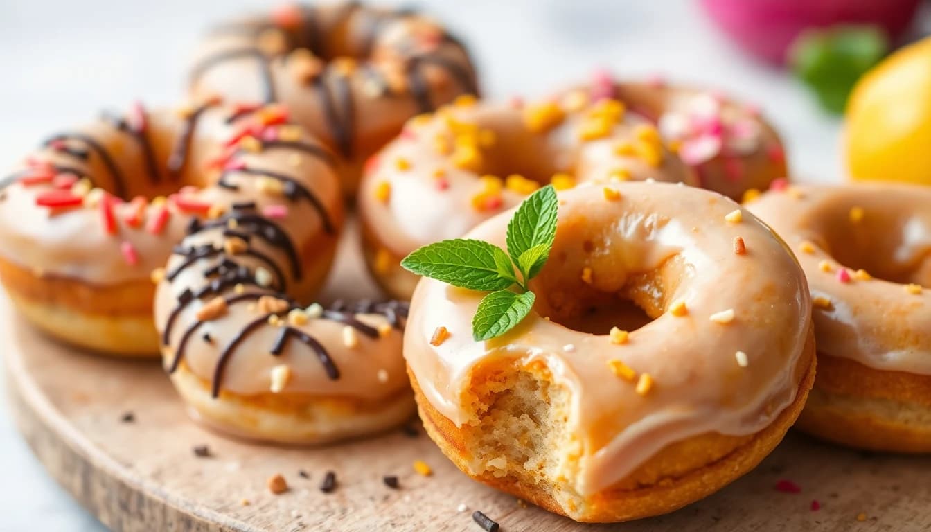 Vegan Whole-Food Plant-Based Donuts